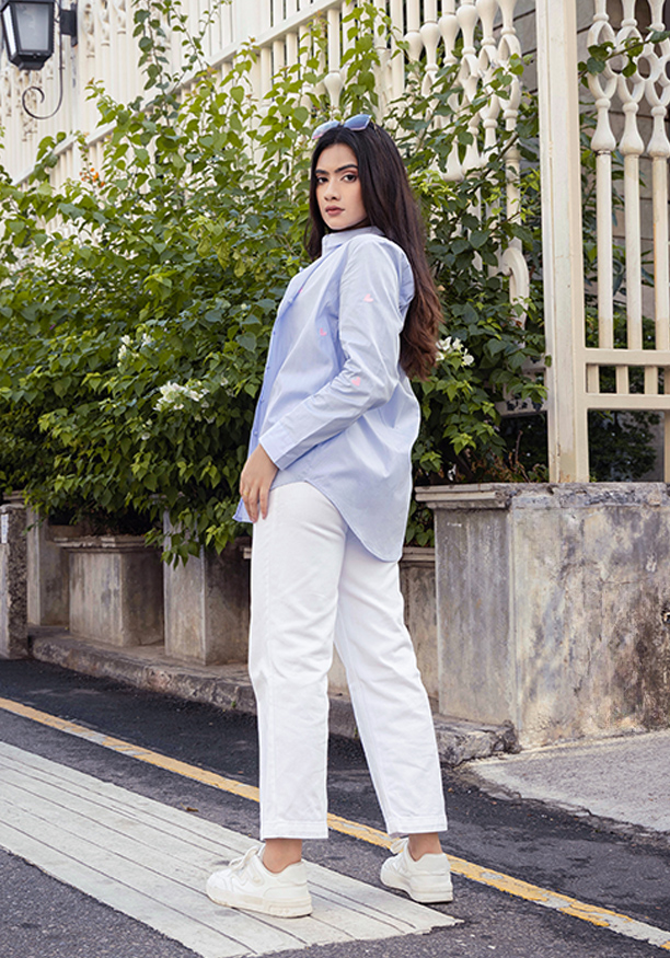 ZERAH EMB BLOUSE